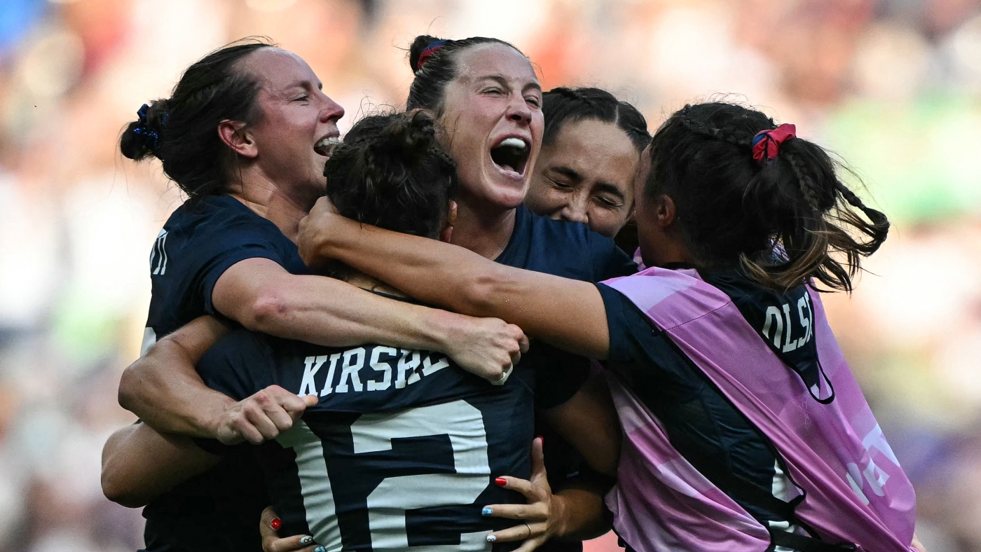 The U.S. women’s rugby sevens team defeats Australia to win first Olympic medal : NPR