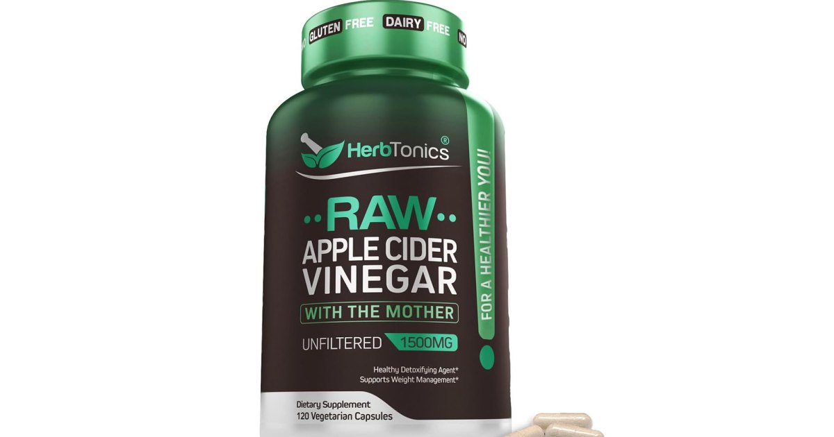 These Healthy Apple Cider Vinegar Capsules Are Only $23