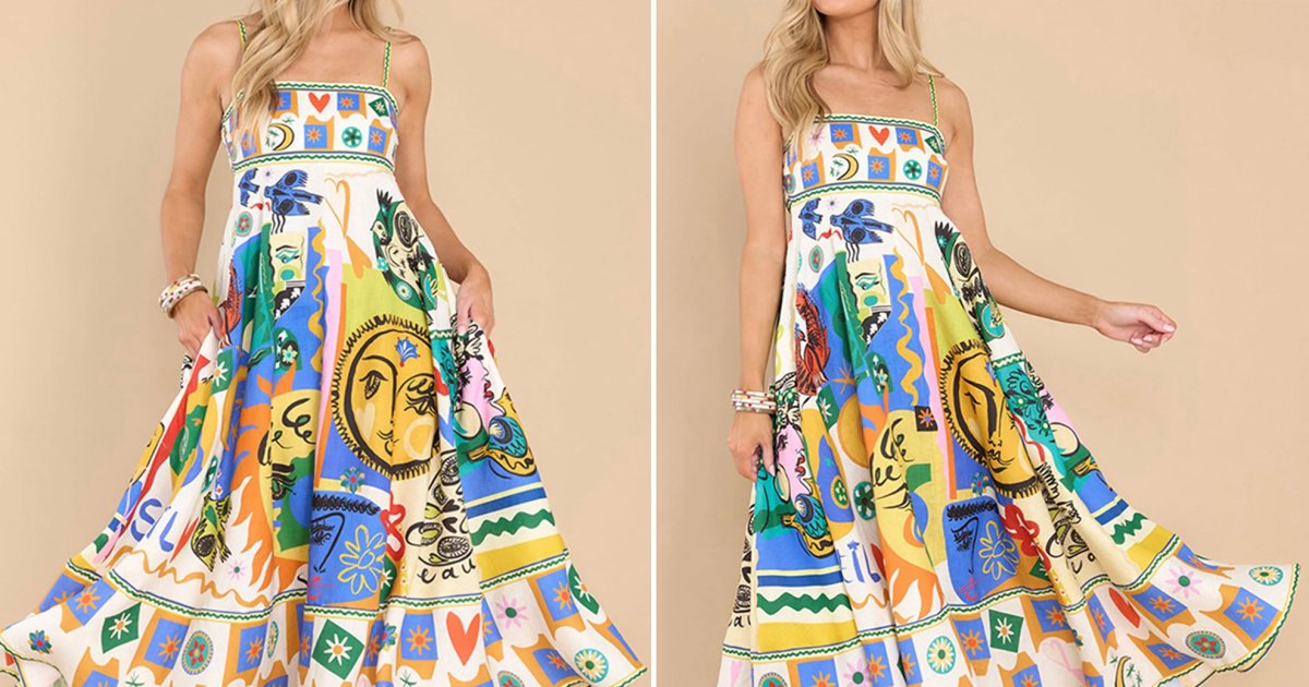 This Bohemian Maxi Dress is On Sale