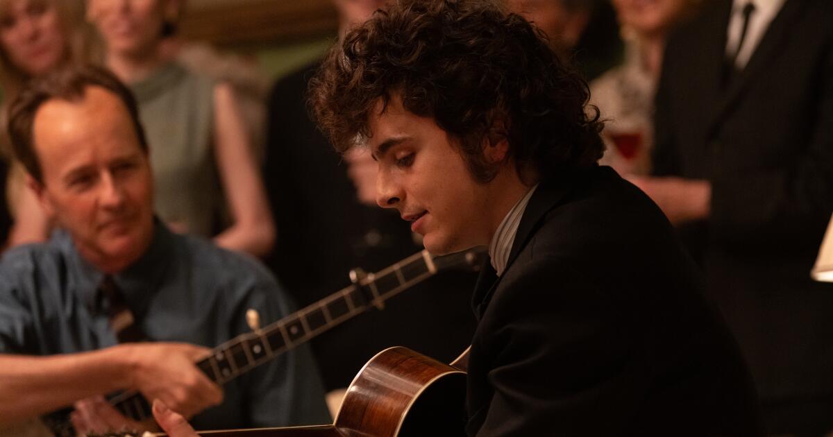 Timothée Chalamet sings Bob Dylan in biopic trailer, dividing fans