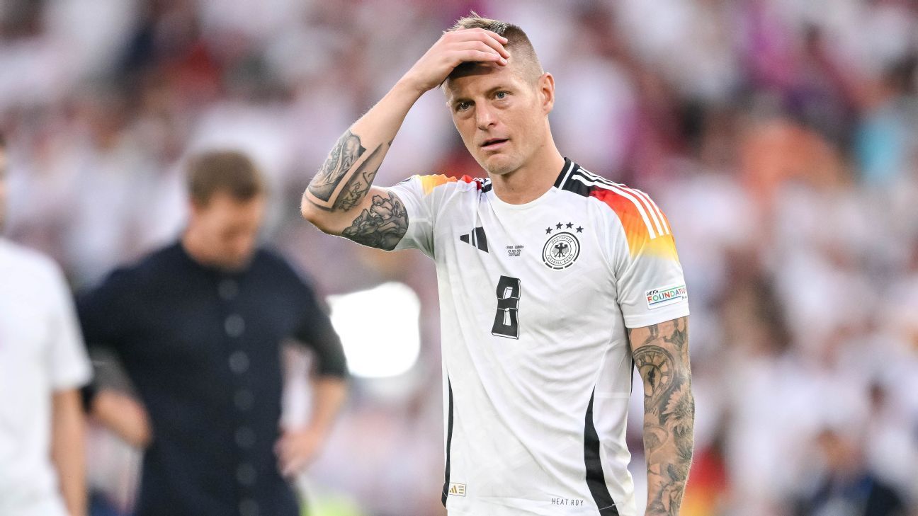 Toni Kroos: Germany Euro 2024 dream 'shattered' by Spain