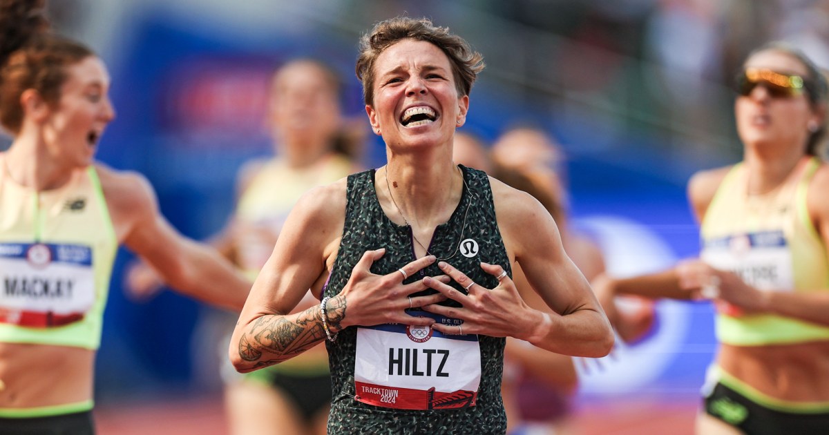 Transgender runner Nikki Hiltz is headed to the Paris Olympics