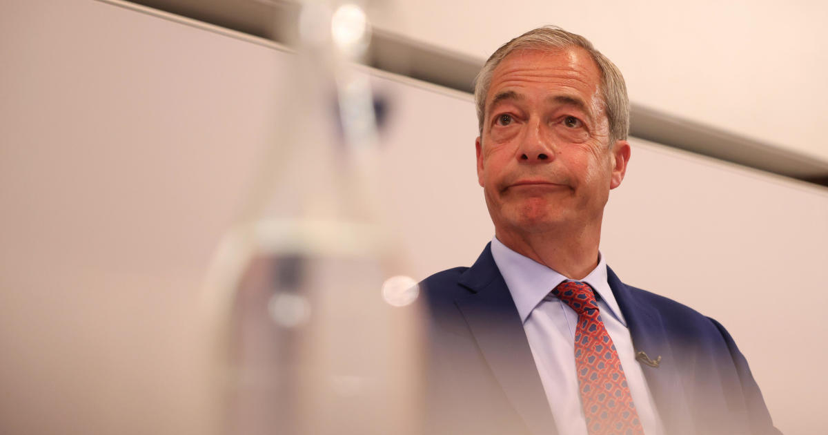 Trump ally Nigel Farage heckles his hecklers as his far-right Reform UK Party makes gains in U.K. election