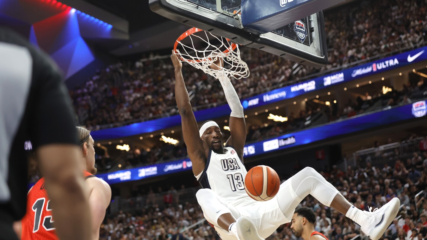 USA Basketball tops Canada 86-72 in exhibition opener on the road to Paris Olympics