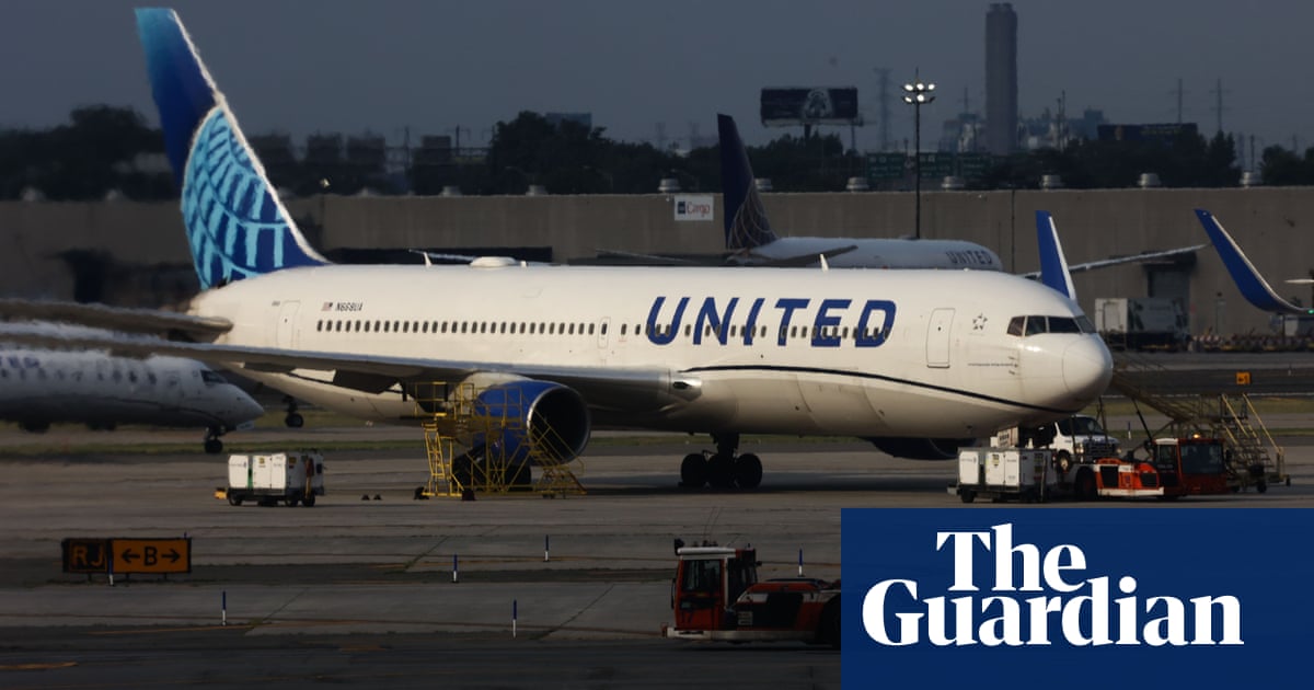 United Airlines flight diverted after ‘biohazard’ caused by ill passenger | US news