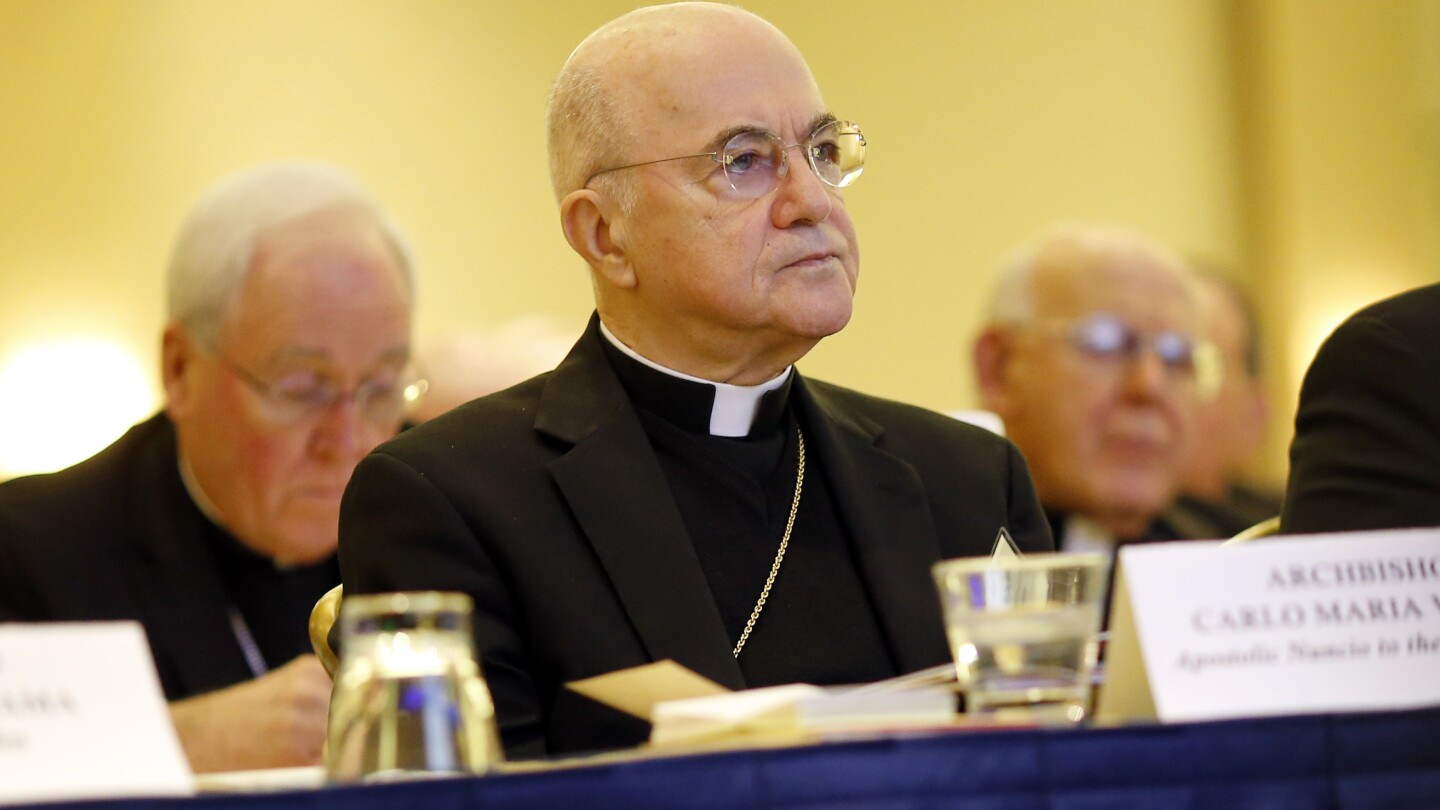 Vatican excommunicates former ambassador to the US