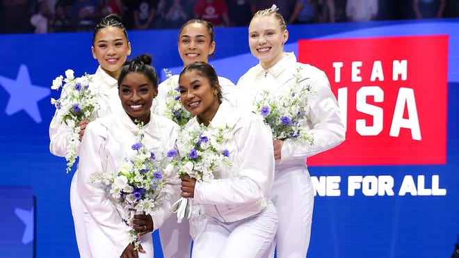 When Simone Biles, USA compete