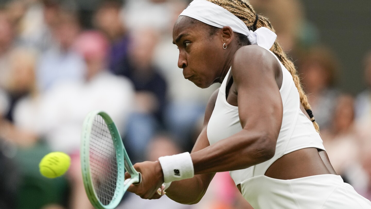 Wimbledon 2024: Coco Gauff and Carlos Alcaraz advance; Naomi Osaka loses