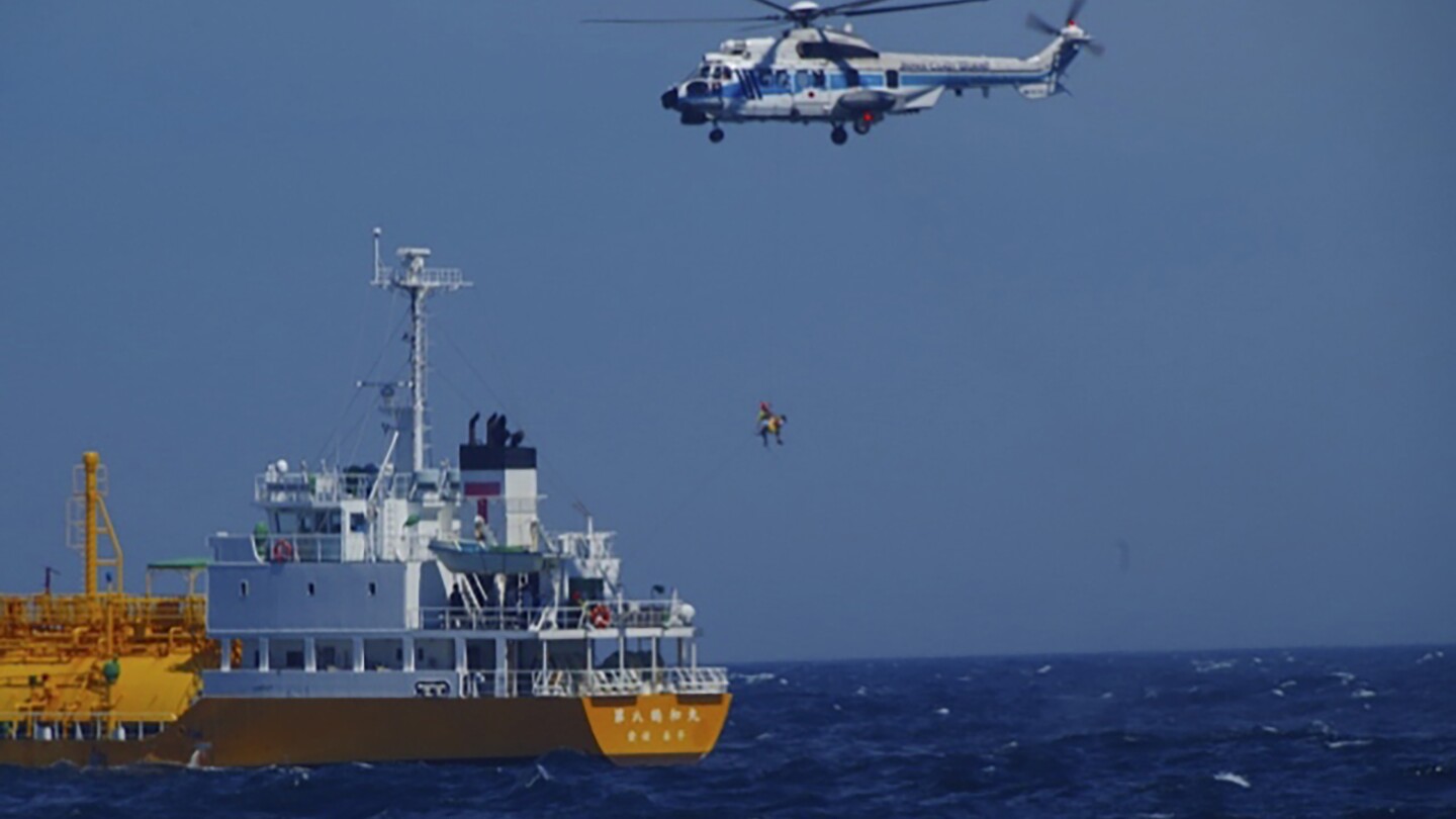 Woman swept to sea while swimming at a Japanese beach is rescued 37 hours later and 50 miles away