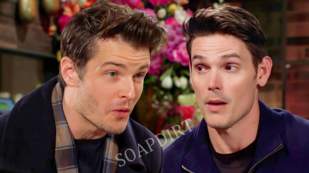 Young and the Restless Spoilers: Kyle Abbott (Michael Mealor) - Adam Newman (Mark Grossman)