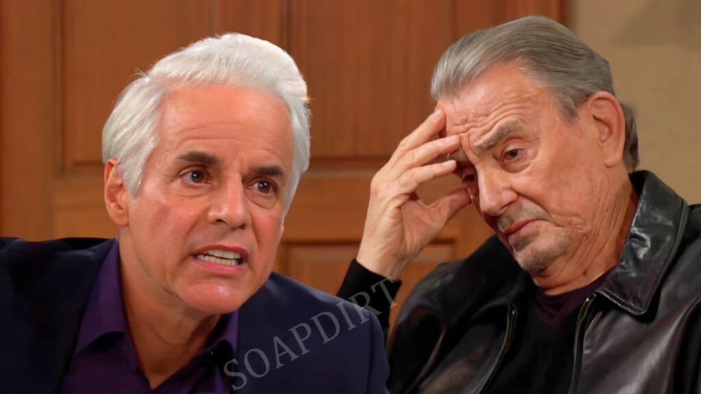 Young and the Restless Spoilers: Michael Baldwin (Christian LeBlanc) - Victor Newman (Eric Braeden)