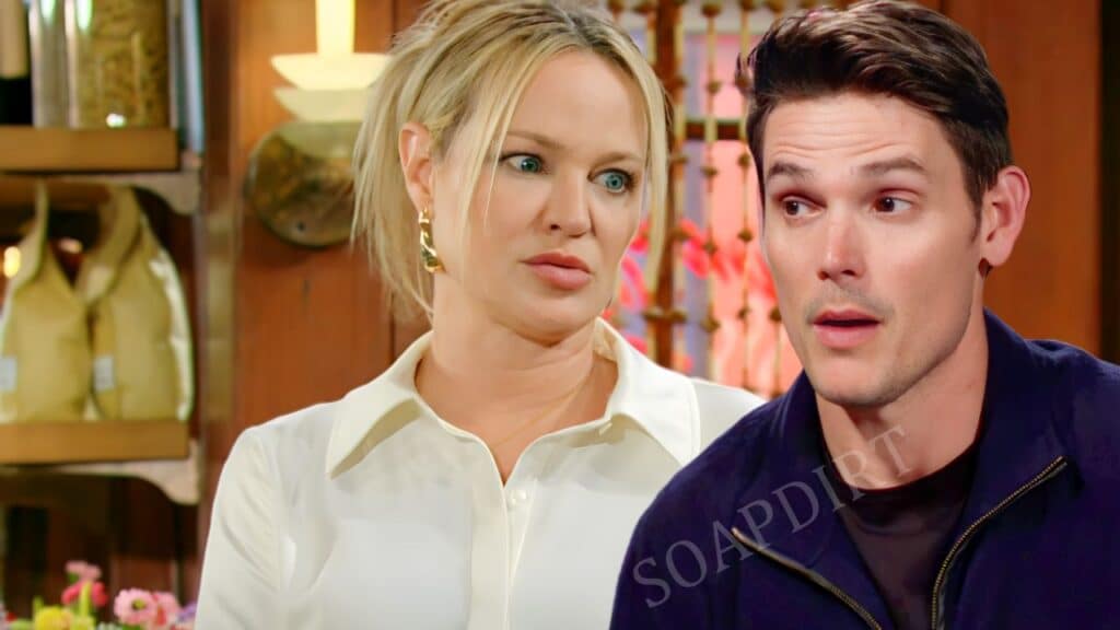 Young and the Restless: Sharon Newman (Sharon Case) - Adam Newman (Mark Grossman)