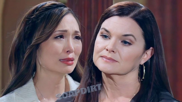 Bold and the Beautiful: Katie Logan (Heather Tom) - Poppy Nozawa (Romy Park)