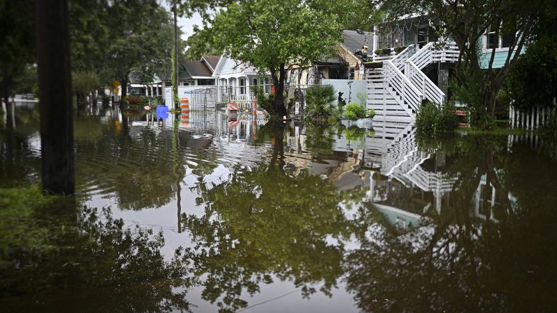 Tropical Storm Debby spawns deadly tornado and life-threatening flooding in North Carolina after 2nd US landfall