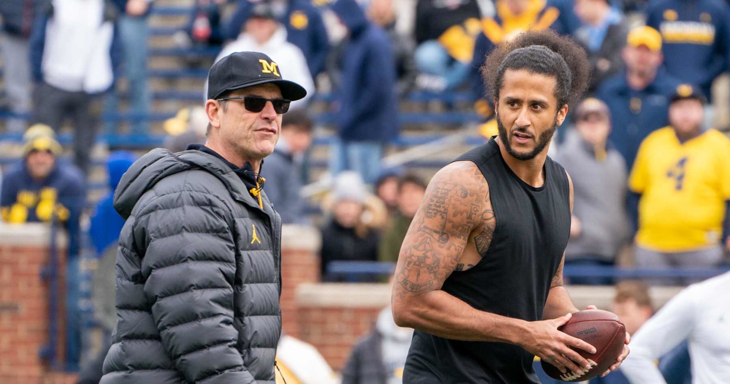 Jim Harbaugh Says Colin Kaepernick Is 'Considering' Joining Chargers Coaching Staff | News, Scores, Highlights, Stats, and Rumors