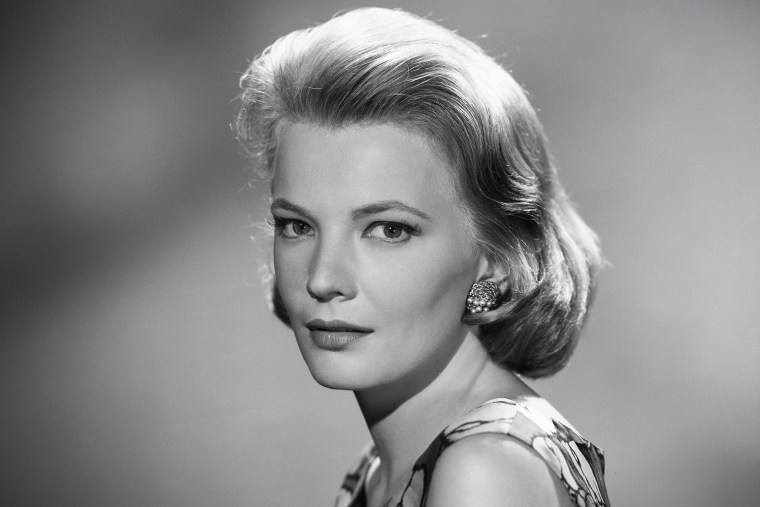 Gena Rowlands smiles for a portrait