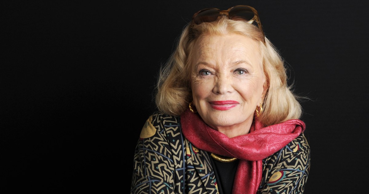 Gena Rowlands, acting legend who starred in 'The Notebook,' dies at 94