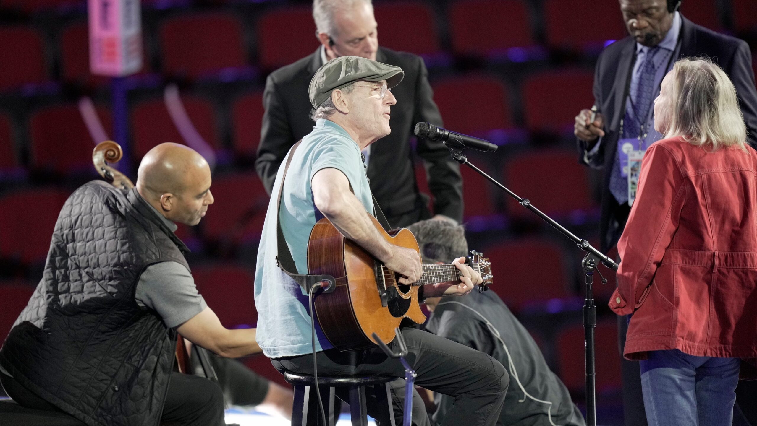 Who's performing at DNC Monday night? James Taylor, Jason Isbell