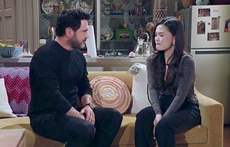 Bold and the Beautiful: Bill Spencer (Don Diamont) - Luna Nozawa (Lisa Yamada)