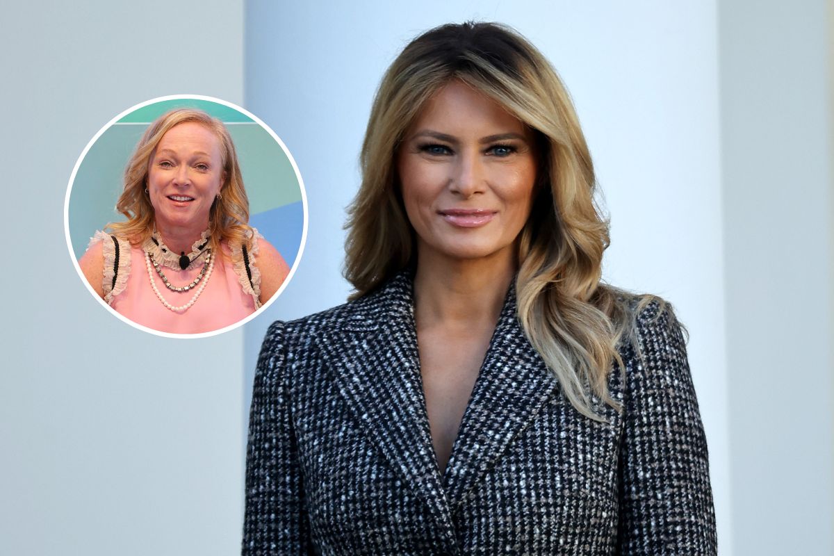 Kerstin Emhoff and Melania Trump