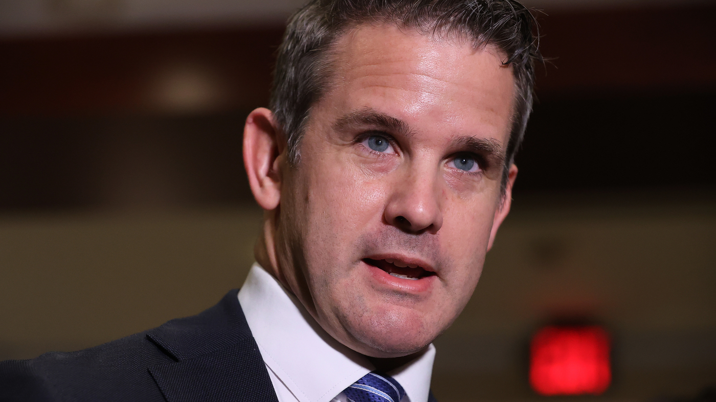 Former Republican lawmaker Adam Kinzinger speaks against Trump : NPR