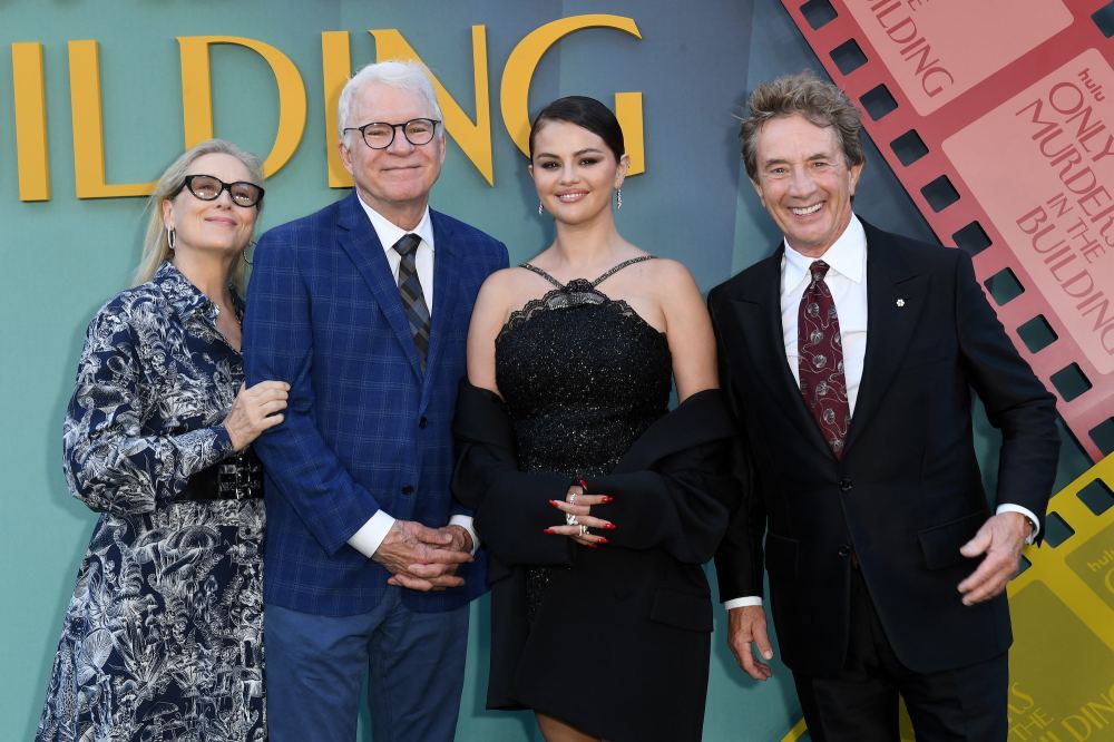 Meryl Streep and Martin Short Hold Hands at 'Only Murders' Premiere Party