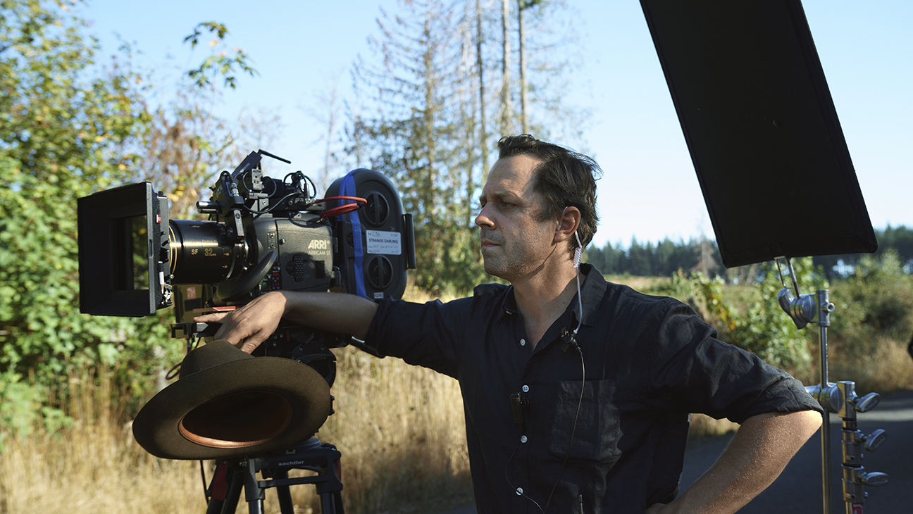 Giovanni Ribisi on the set of 'Strange Darling'