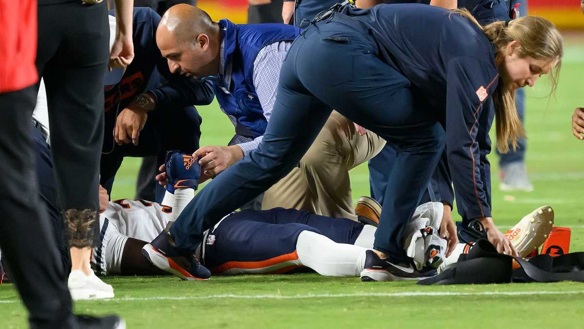 Chicago Bears’ Douglas Coleman III injured during preseason game