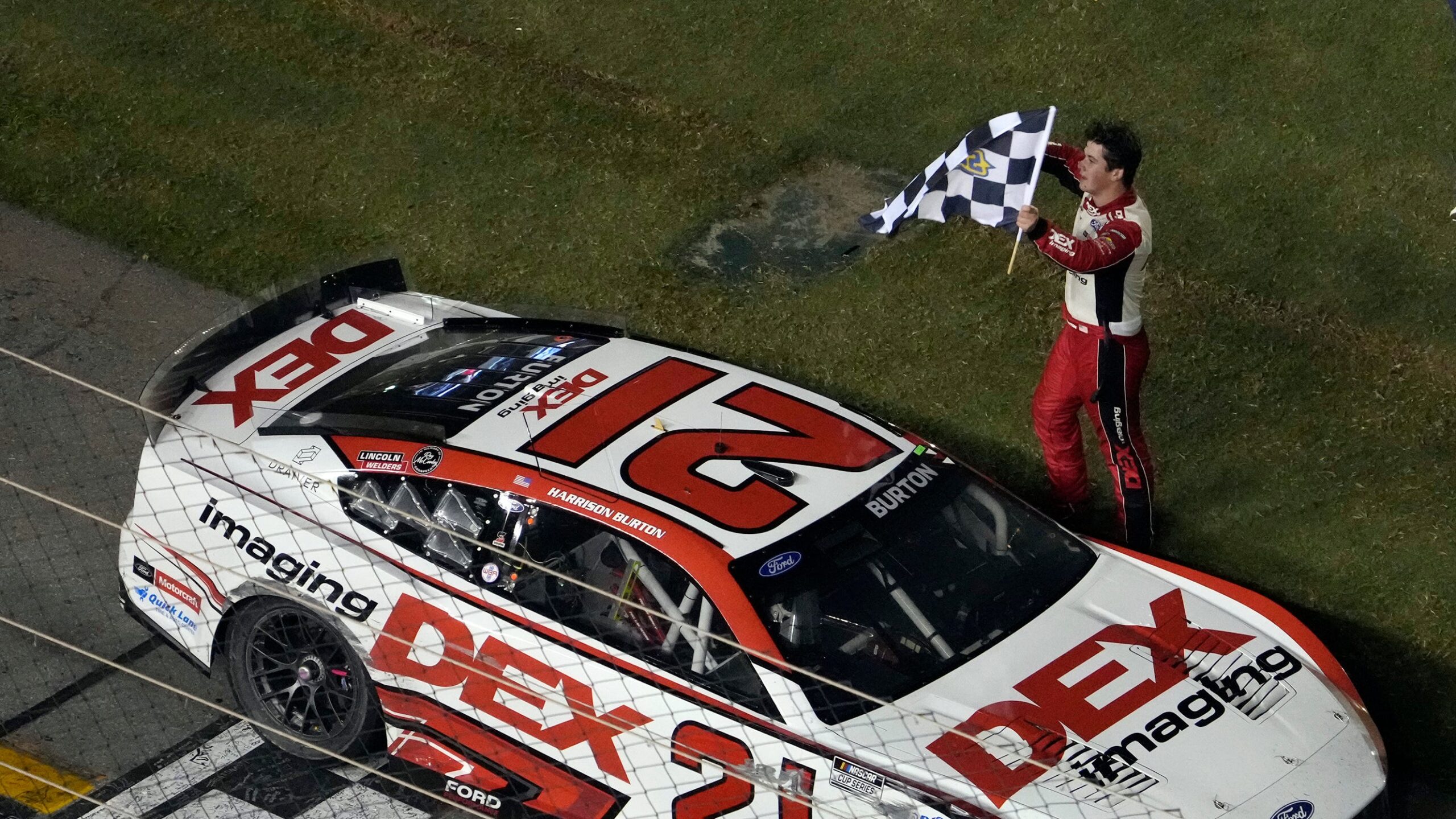 Harrison Burton wins NASCAR race at Daytona