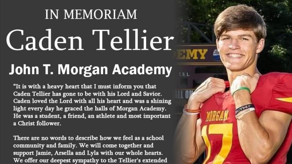 Schools unite to mourn death of Alabama quarterback Caden Tellier