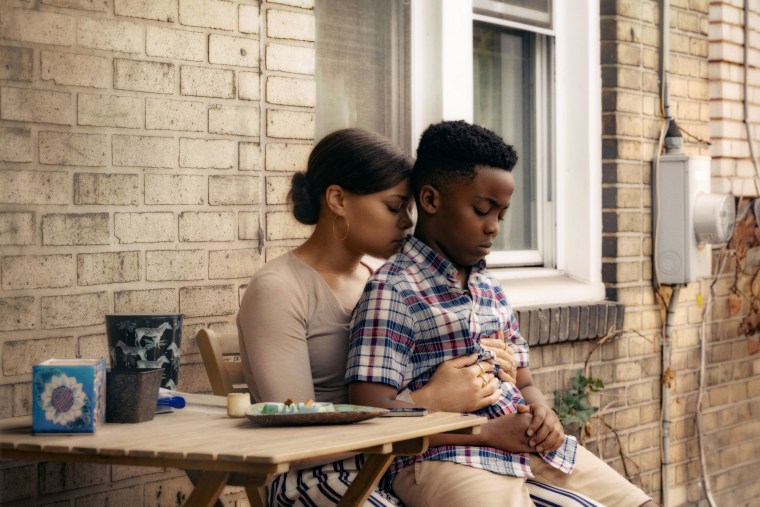 The Deliverance.  (L to R) Andra Day as Ebony and Anthony B. Jenkins as Andre in The Deliverance.