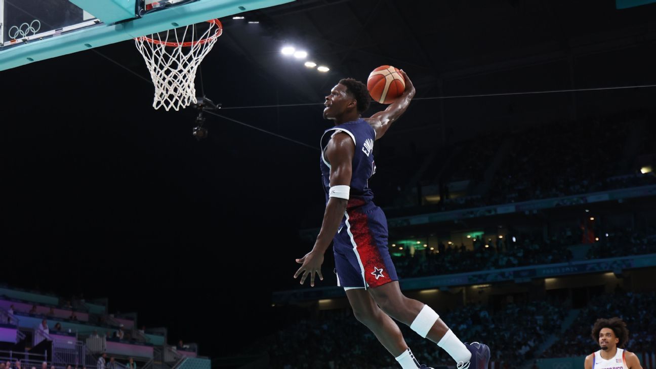 2024 Olympic basketball - Takeaways from Team USA's win over Puerto Rico