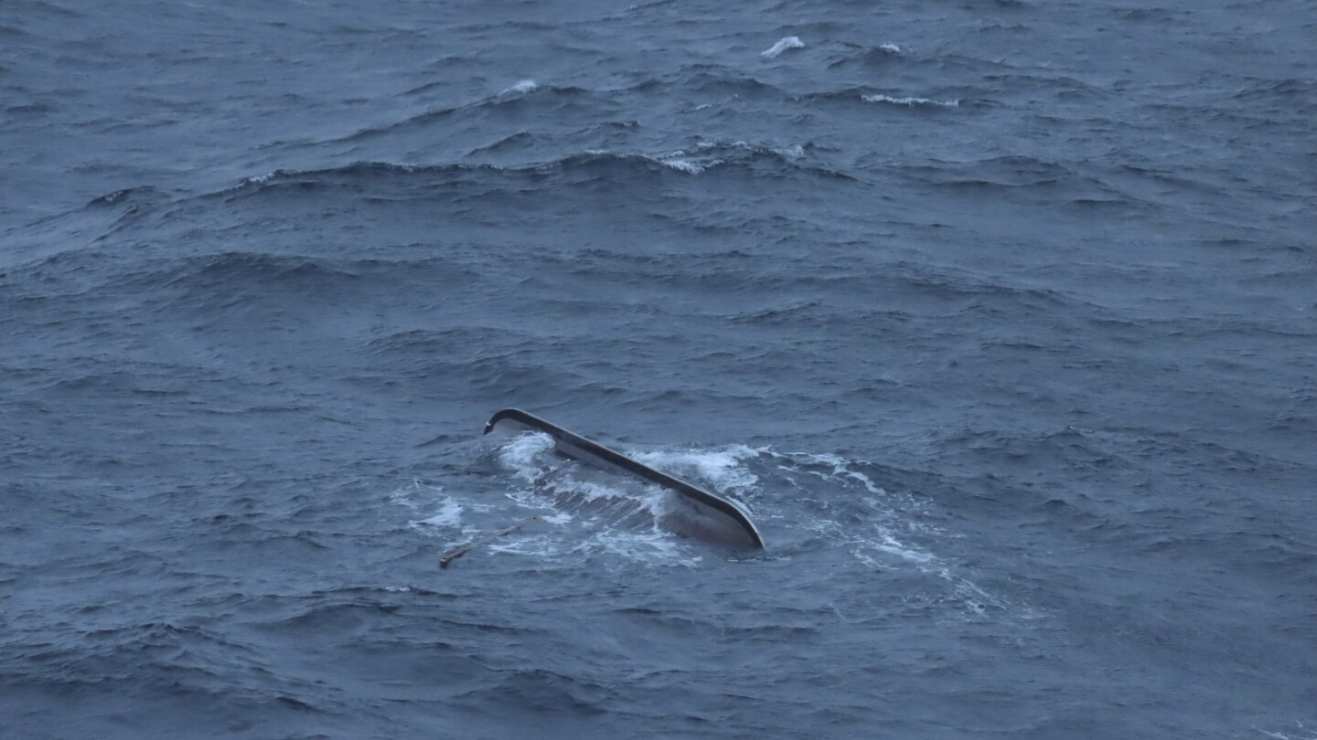 A strong wave likely capsized a Viking replica ship off Norway, police say