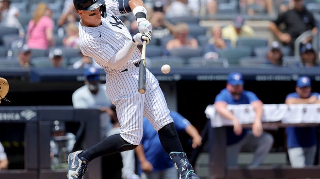 Aaron Judge homers again, earns a unique intentional walk in Yankees' win against Toronto