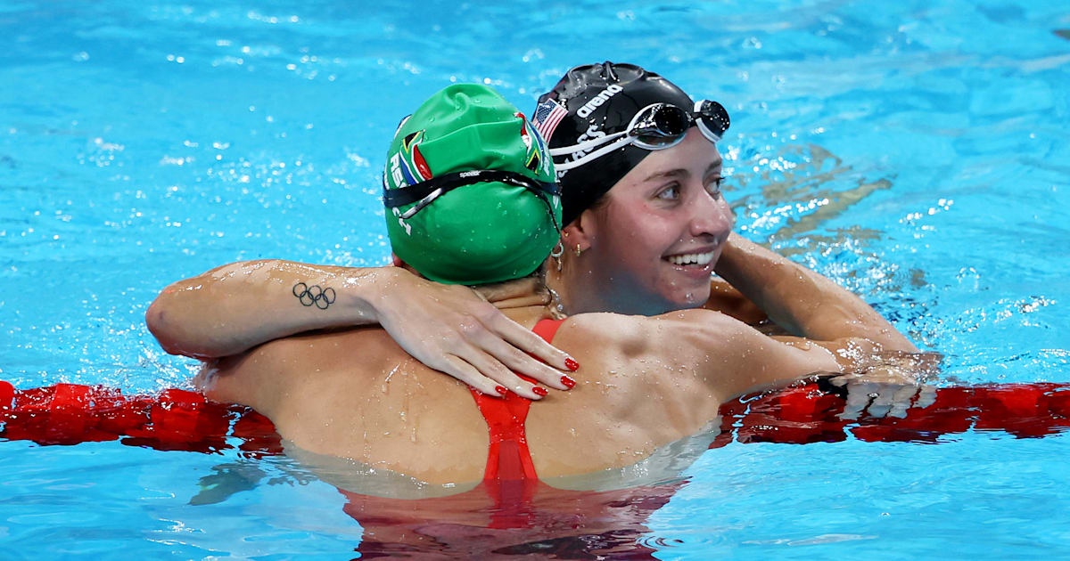 All results, as USA's Kate Douglass wins women’s 200m breaststroke