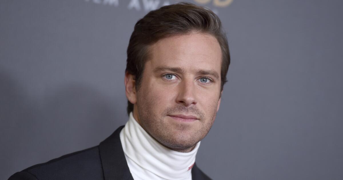 Armie Hammer sells truck at CarMax: 'Can't afford the gas'