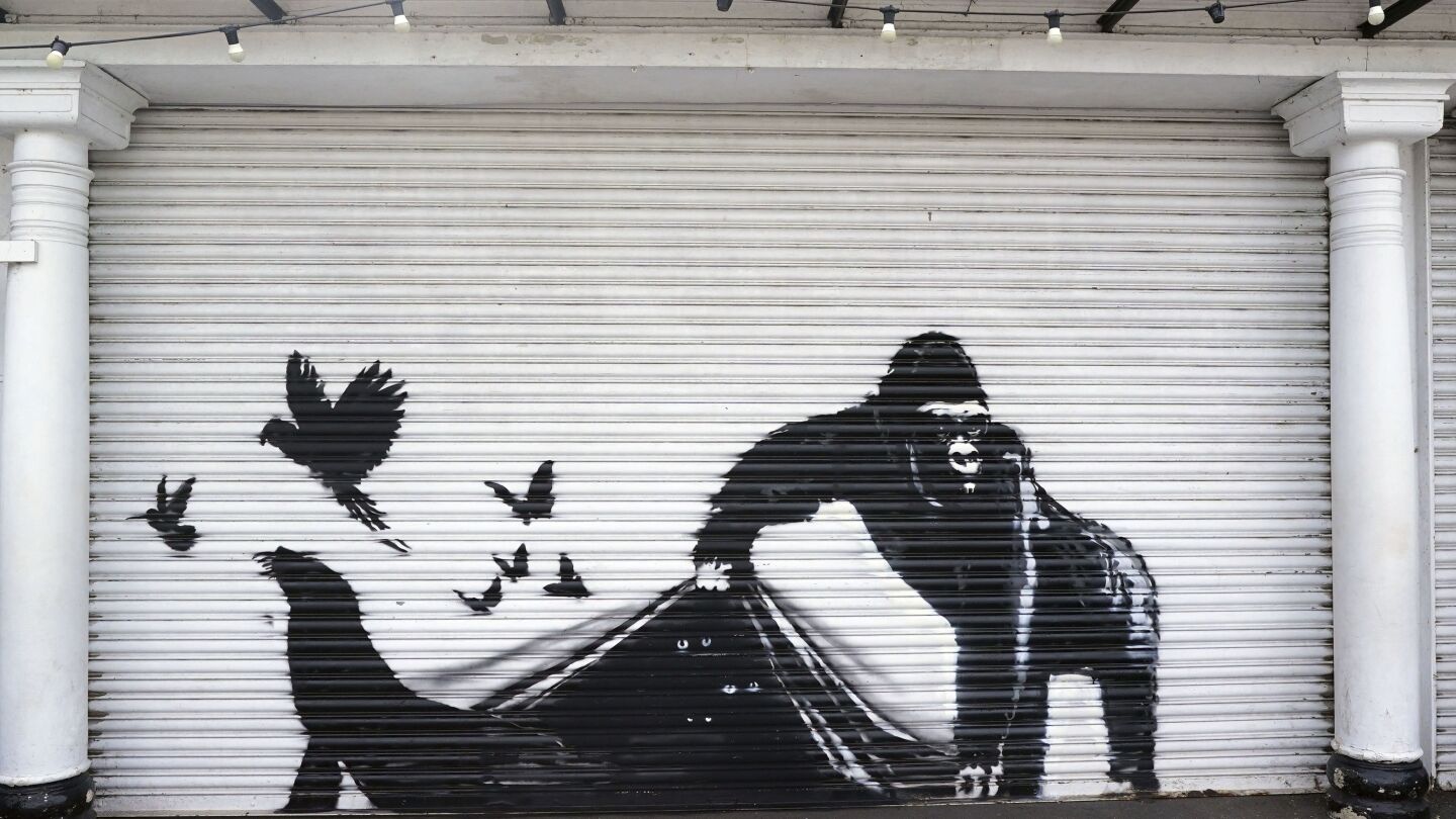 Banksy London Zoo mural offers clue to why wild animals have been appearing all over city