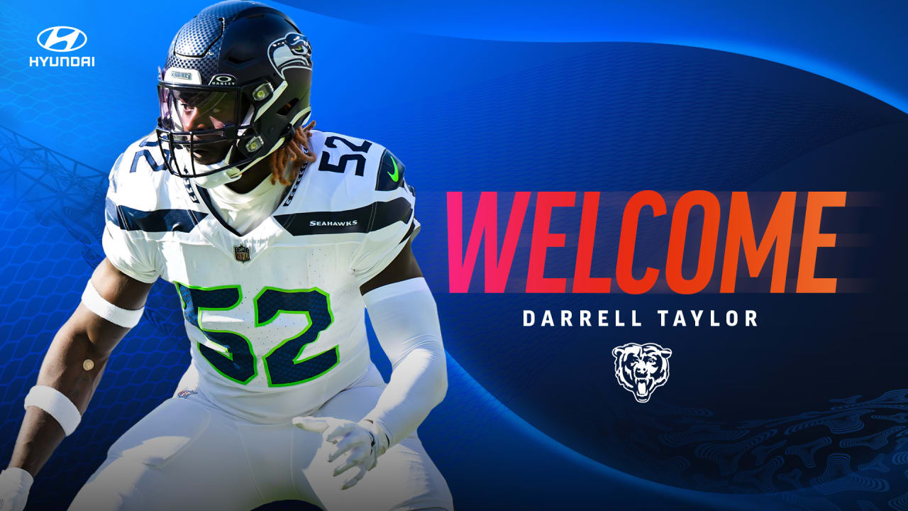 Bears agree to acquire edge rusher Darrell Taylor from Seahawks