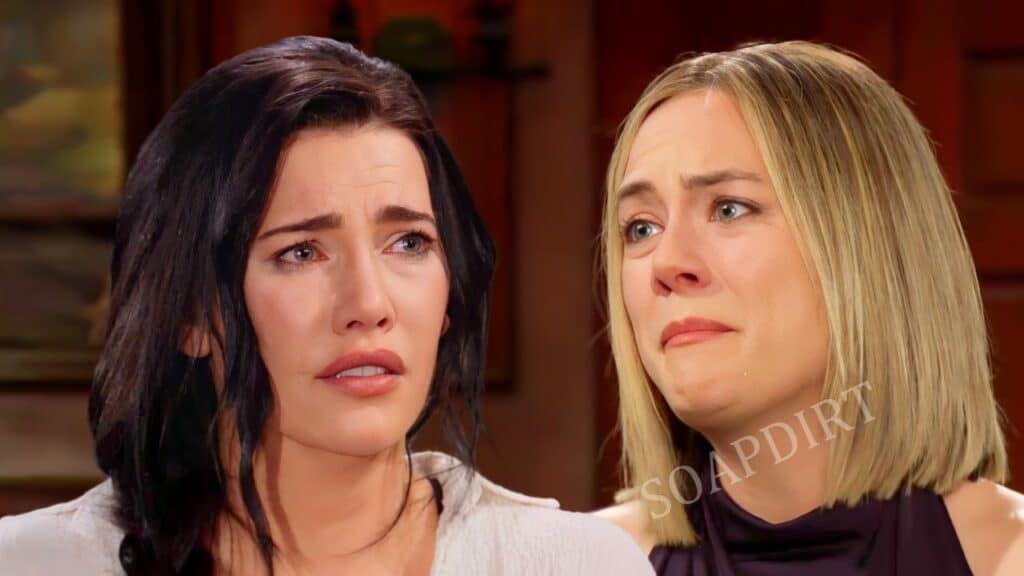 Bold and the Beautiful Spoilers: Steffy Forrester (Jacqueline MacInnes Wood) - Hope Logan (Annika Noelle)