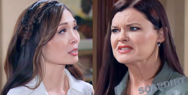 Bold and the Beautiful: Katie Logan (Heather Tom) - Poppy Nozawa (Romy Park)