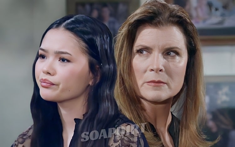 Bold and the Beautiful: Luna Nozawa (Lisa Yamada) - Sheila Carter (Kimberlin Brown