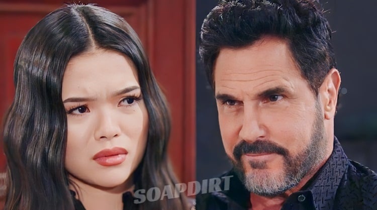 Bold and the Beautiful: Bill Spencer (Don Diamont) - Luna Nozawa (Lisa Yamada)