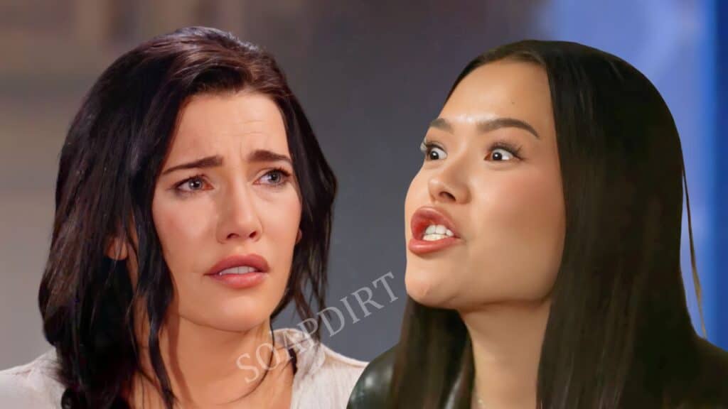 Bold and the Beautiful: Steffy Forrester (Jacqueline MacInnes Wood) - Luna Nozawa (Lisa Yamada)