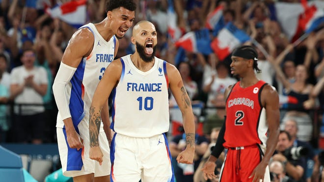 Canada eliminated by France in Olympic men's basketball quarterfinals