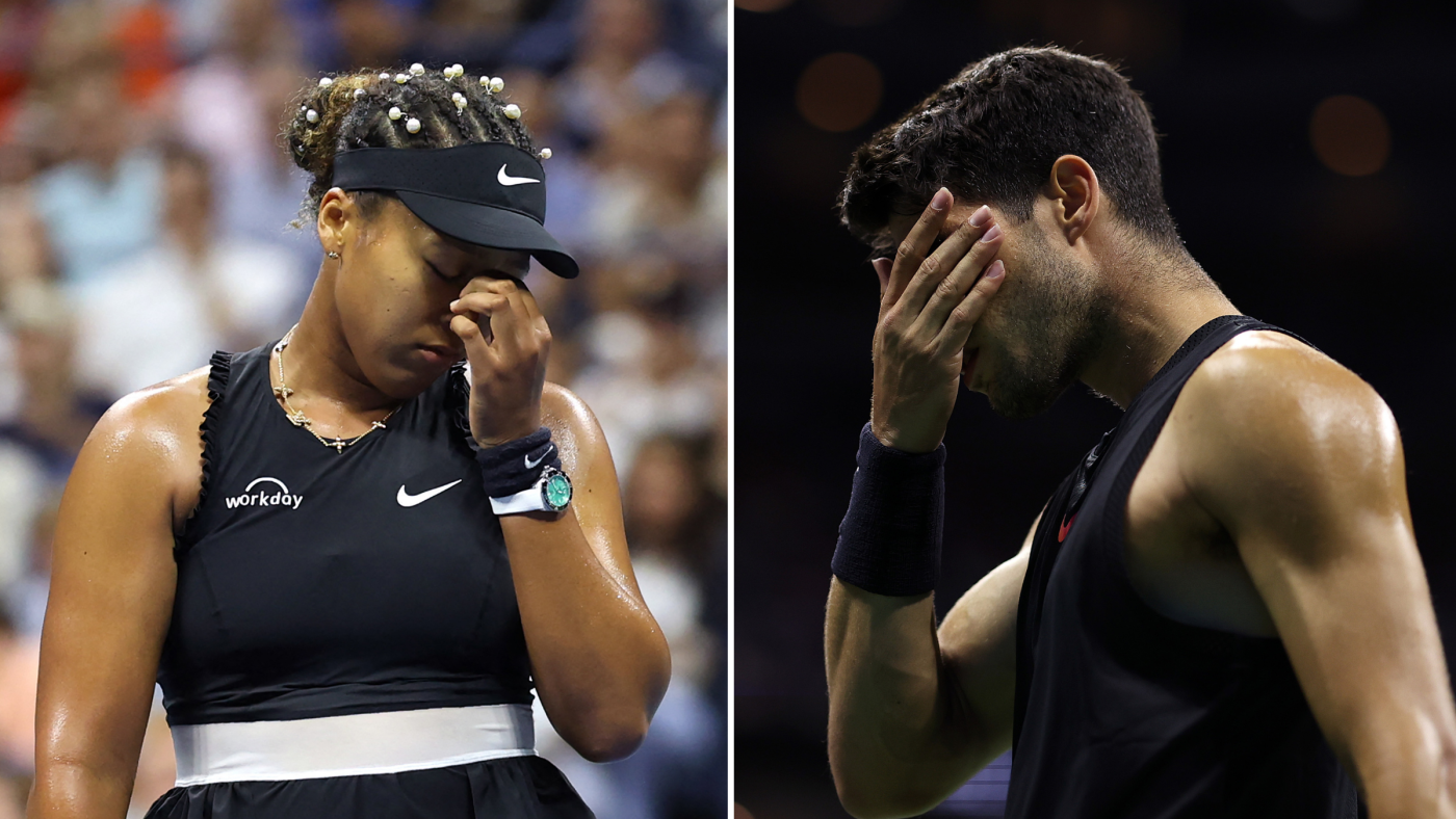 Carlos Alcaraz, Naomi Osaka lose in 2nd round of U.S. Open : NPR