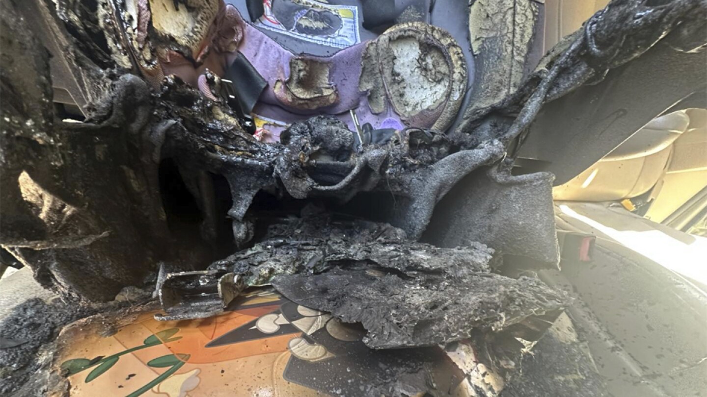 Children's book to blame for fire inside car, North Carolina officials say