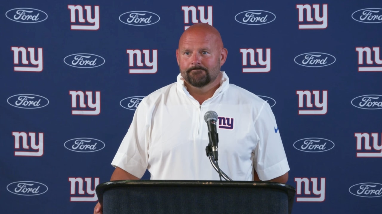 Coach Brian Daboll, QB Daniel Jones