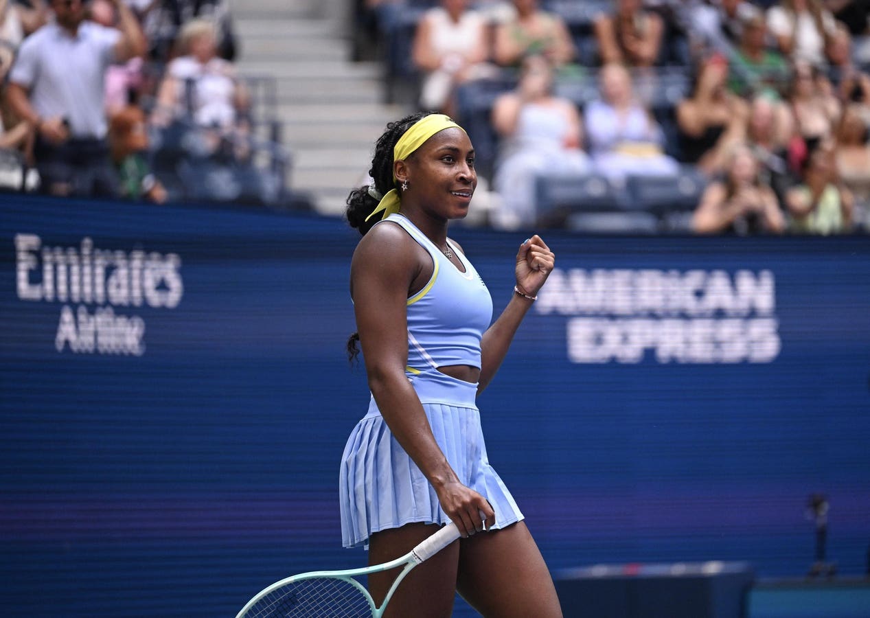 Coco Gauff Begins Title Defense With Comfortable Win