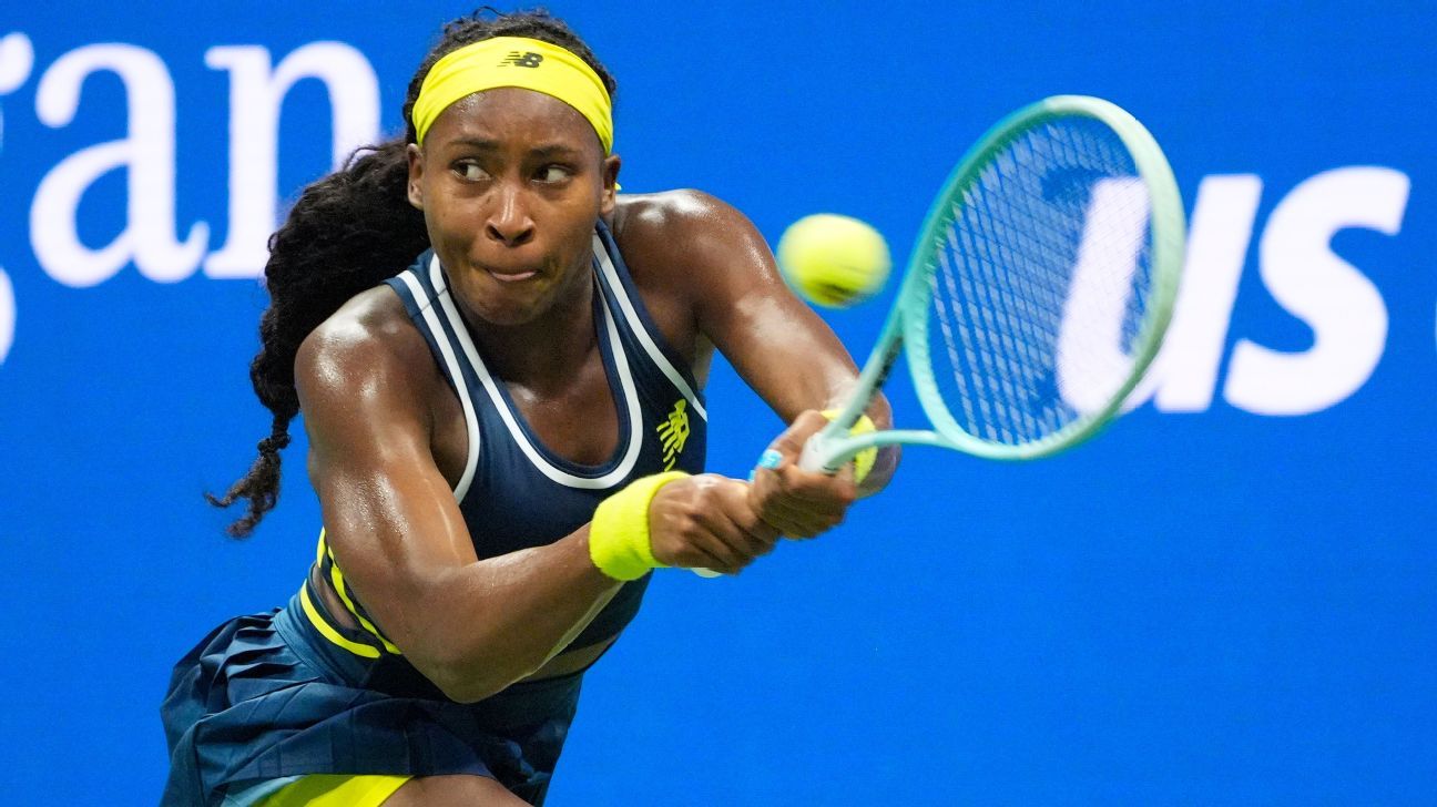 Coco Gauff overcomes early serve woes in 2nd-round US Open win