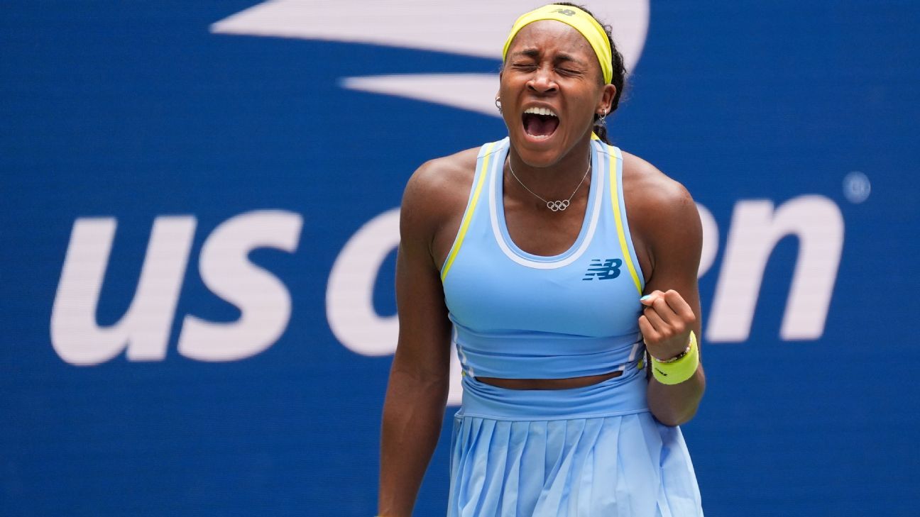 Coco Gauff rallies past Elina Svitolina in 3 sets at US Open